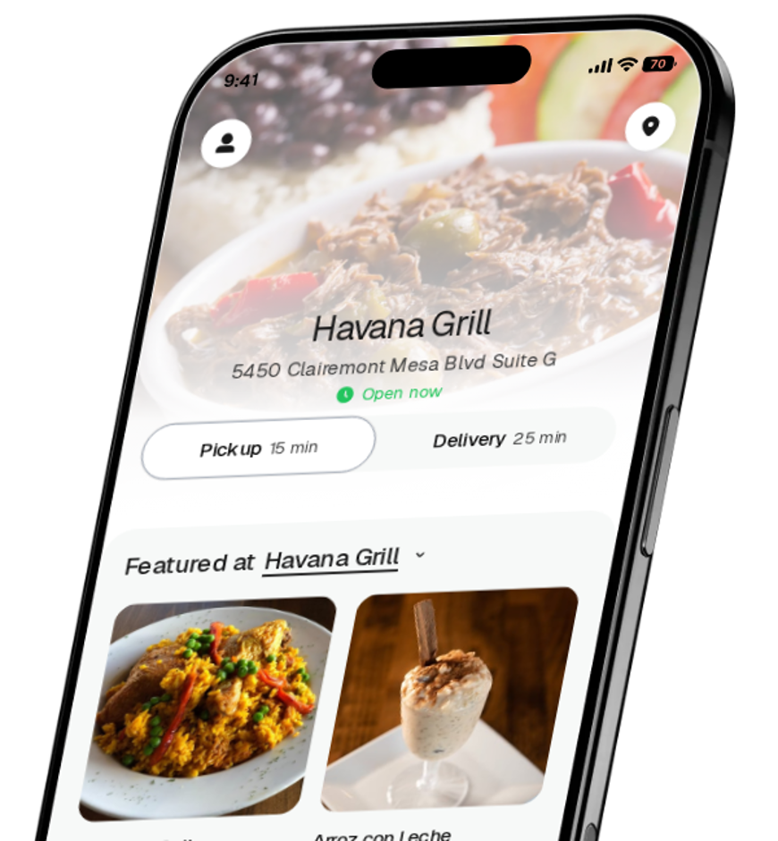Havana Grill app preview